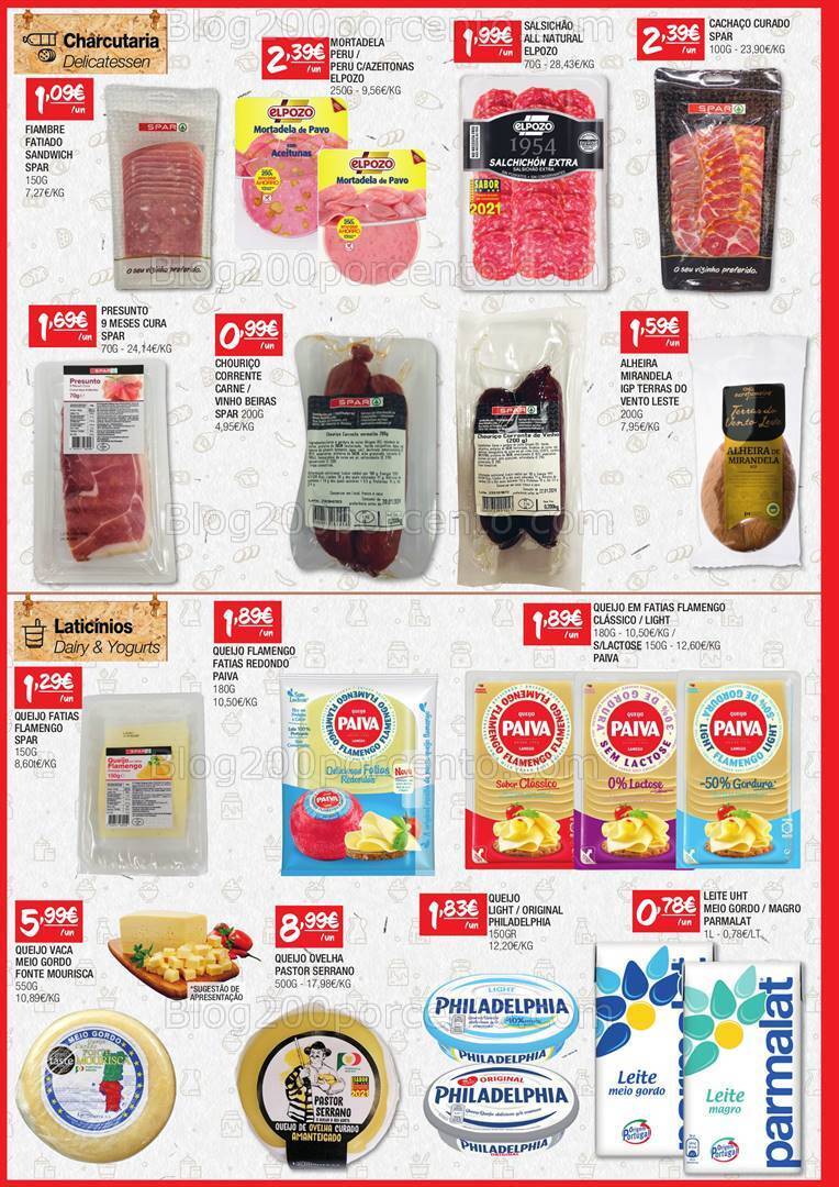 Antevisão Folheto SPAR Promoções de 9 a 21 janeiro