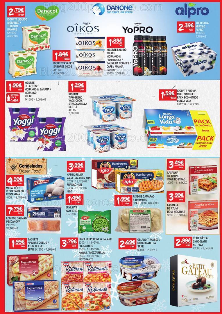 Antevisão Folheto SPAR Promoções de 9 a 21 janeiro