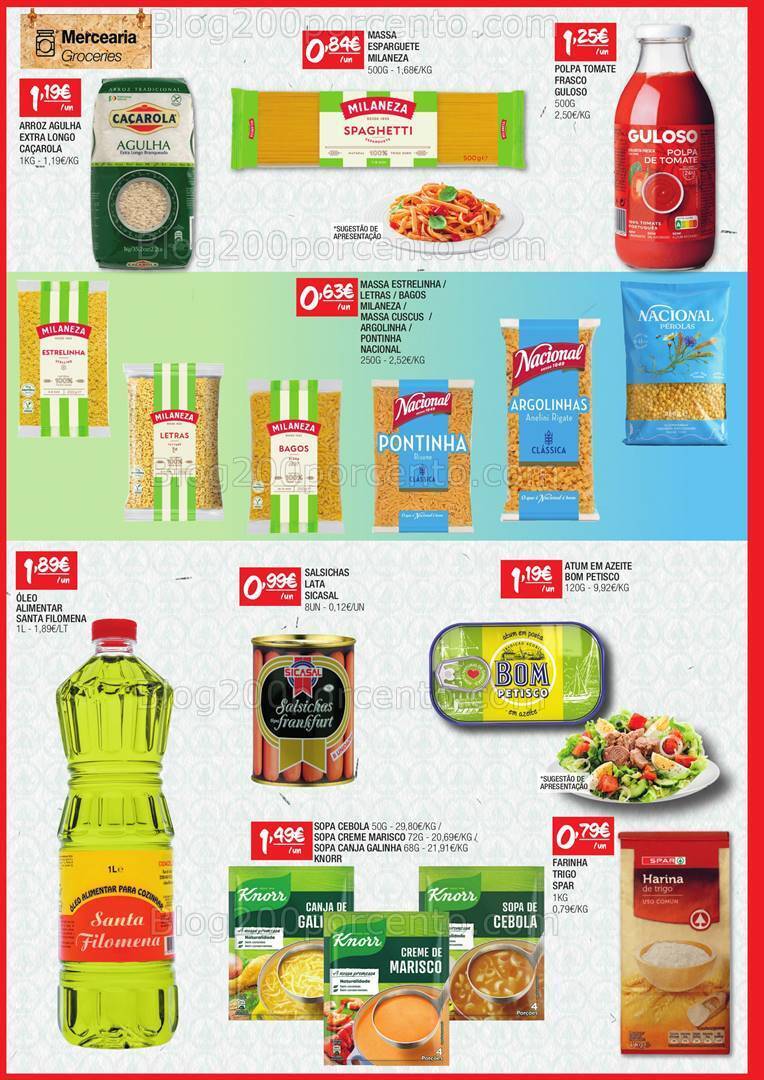 Antevisão Folheto SPAR Promoções de 9 a 21 janeiro