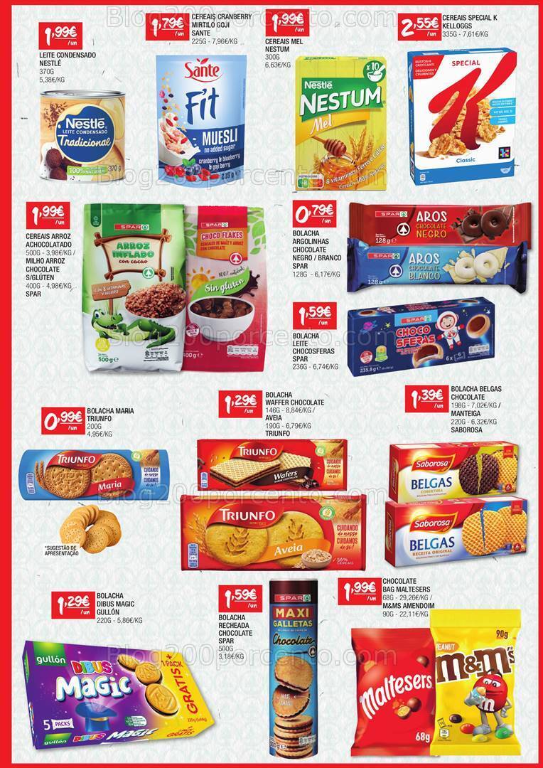 Antevisão Folheto SPAR Promoções de 9 a 21 janeiro