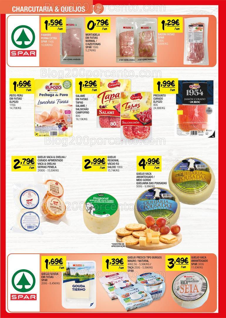 Antevisão Folheto SPAR Promoções de 9 a 21 julho