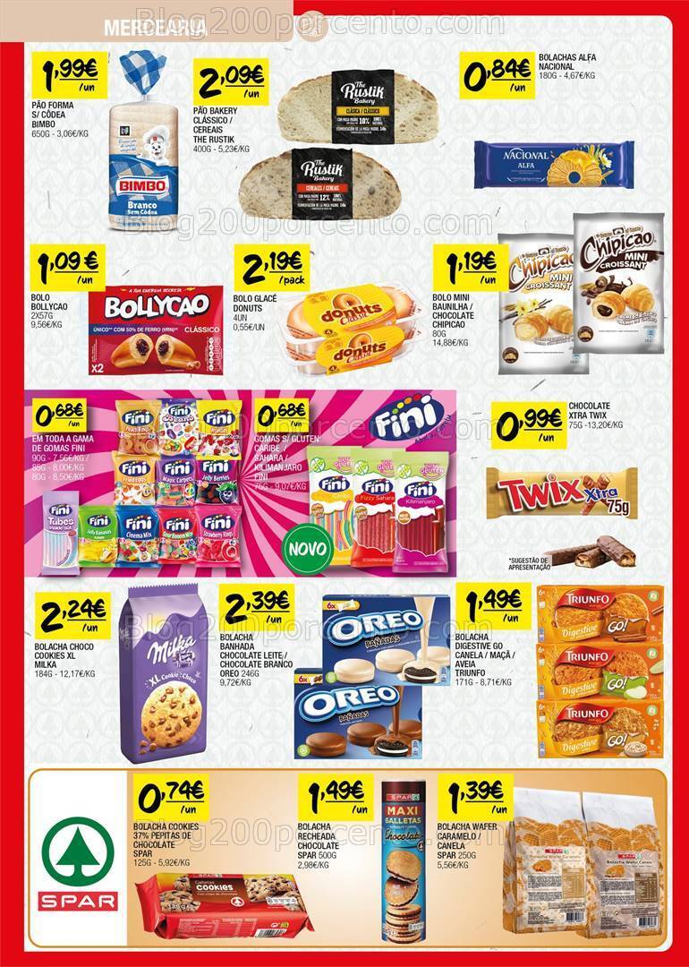 Antevisão Folheto SPAR Promoções de 9 a 21 julho