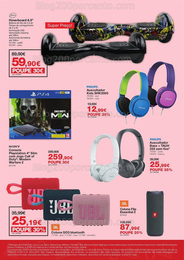 Antevisão Folheto STAPLES Promoções de 14 a 20 outubro