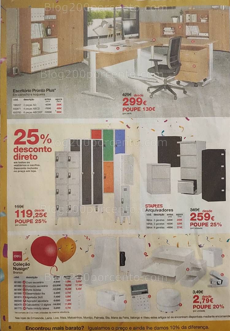 Antevisão Folheto STAPLES Promoções de 8 a 22 maio