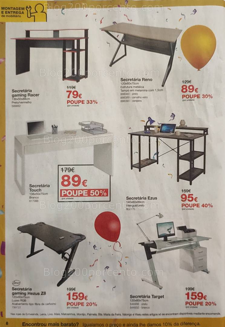 Antevisão Folheto STAPLES Promoções de 8 a 22 maio