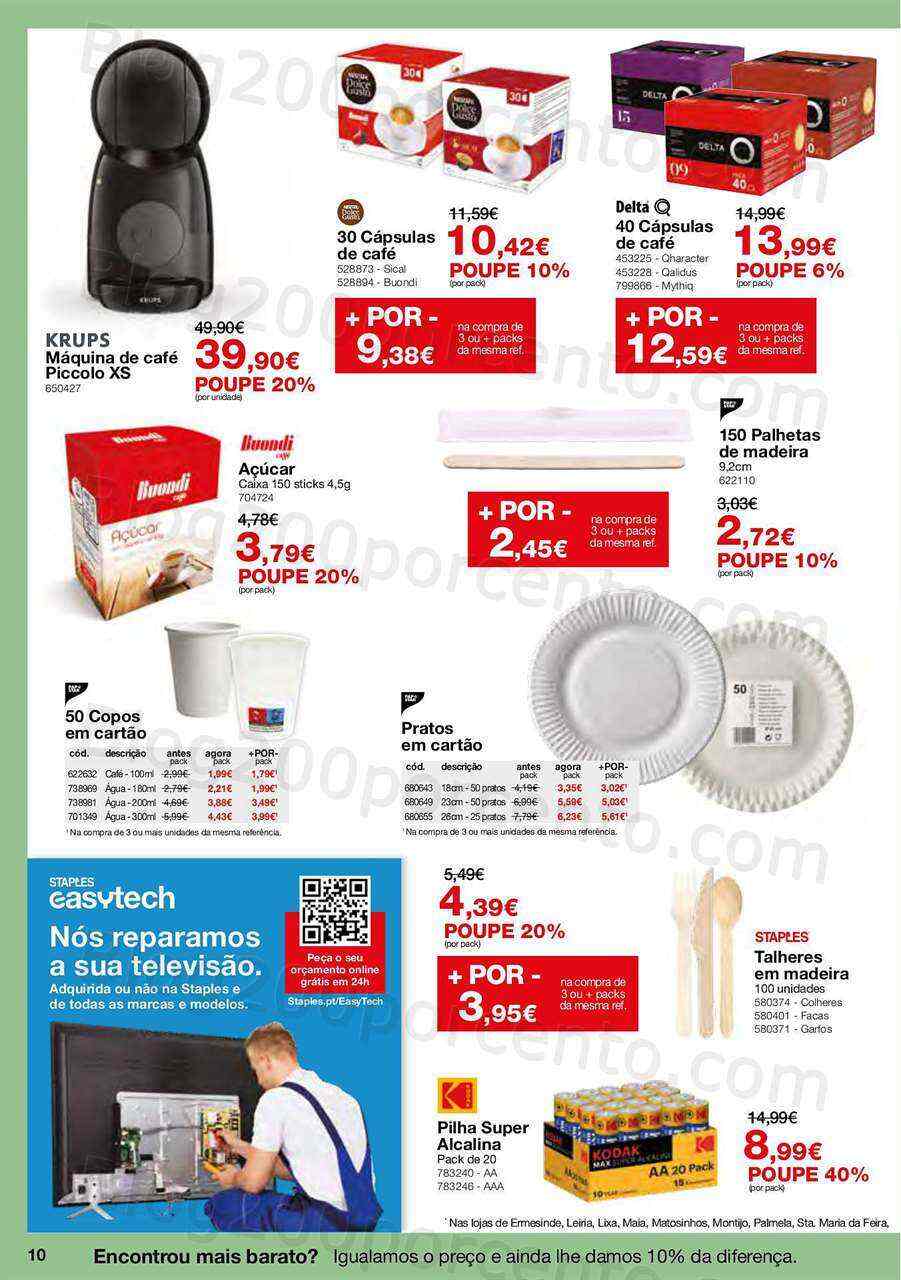 Antevisão Folheto STAPLES Promoções de 29 maio a 29 junho