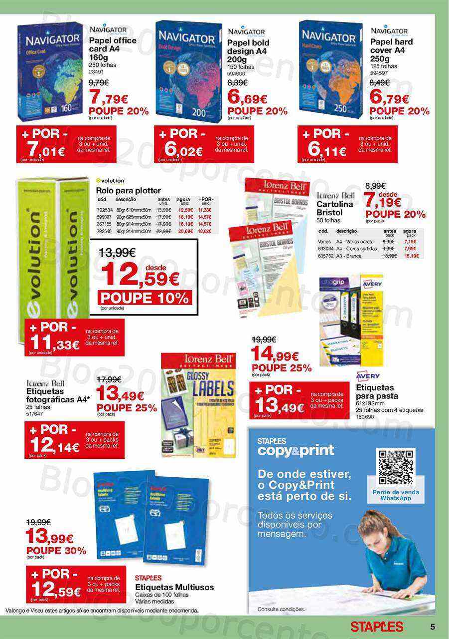 Antevisão Folheto STAPLES Promoções de 29 maio a 29 junho