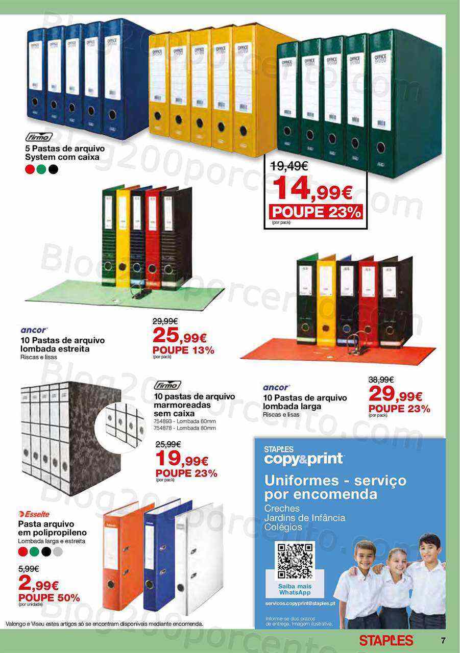 Antevisão Folheto STAPLES Promoções de 29 maio a 29 junho