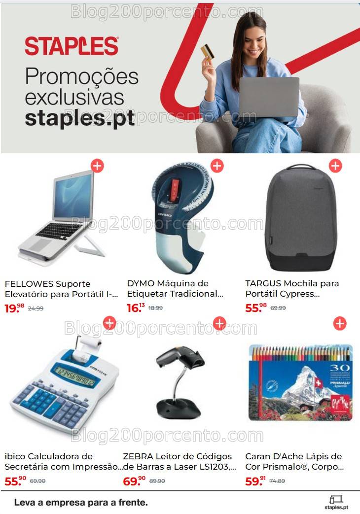 Antevisão Folheto STAPLES Promoções até 1 de junho all