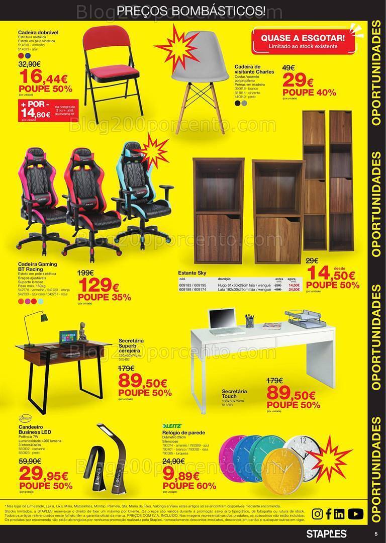 Antevisão Folheto STAPLES Oportunidades Promoções de 17 a 23 junho