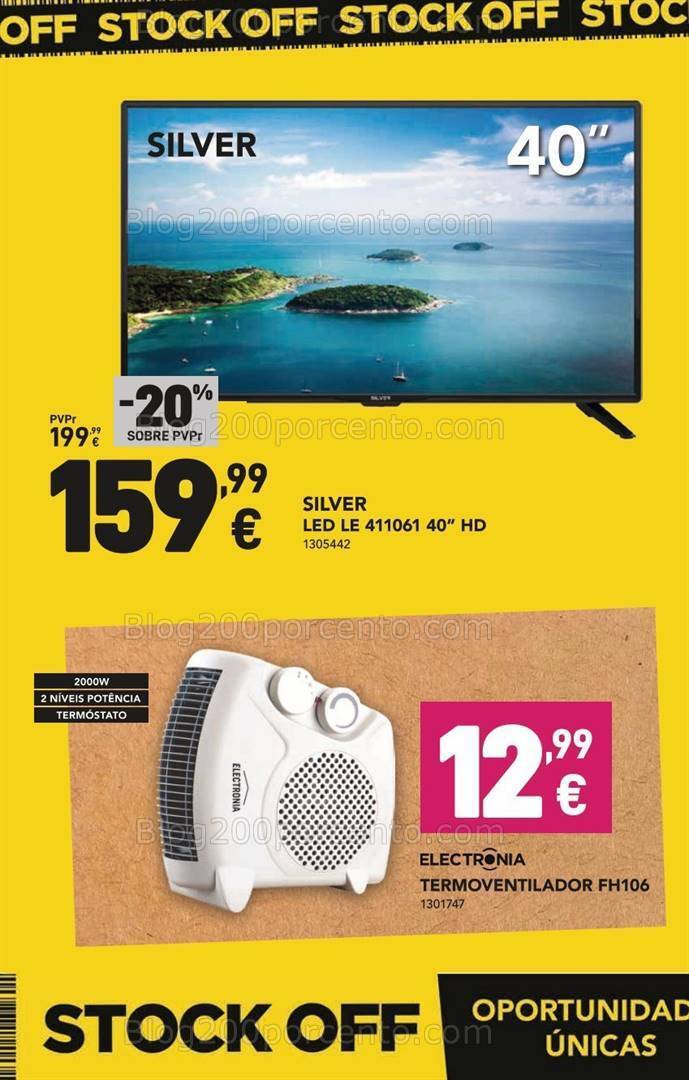 Antevisão Folheto RADIO POPULAR Stock Off Promoções de 25 janeiro a 1 fevereiro