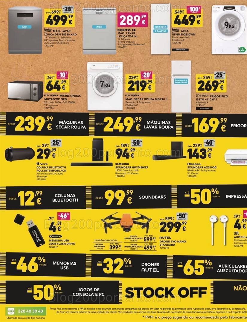 Antevisão Folheto RADIO POPULAR Stock Off Promoções de 25 janeiro a 1 fevereiro