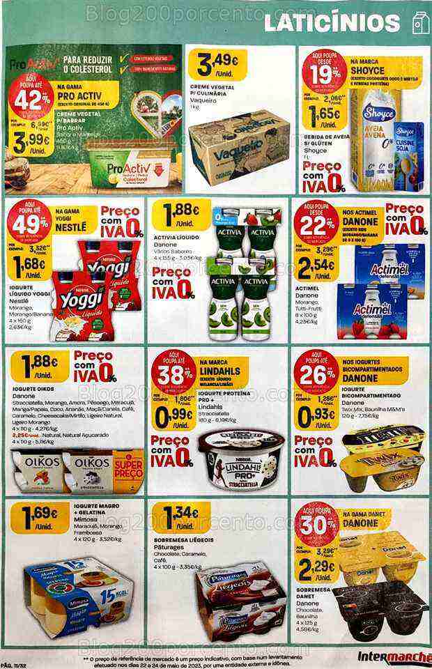 Antevisão Folheto INTERMARCHÉ Promoções de 22 a 28 junho