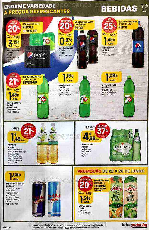 Antevisão Folheto INTERMARCHÉ Promoções de 22 a 28 junho