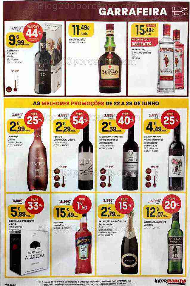 Antevisão Folheto INTERMARCHÉ Promoções de 22 a 28 junho