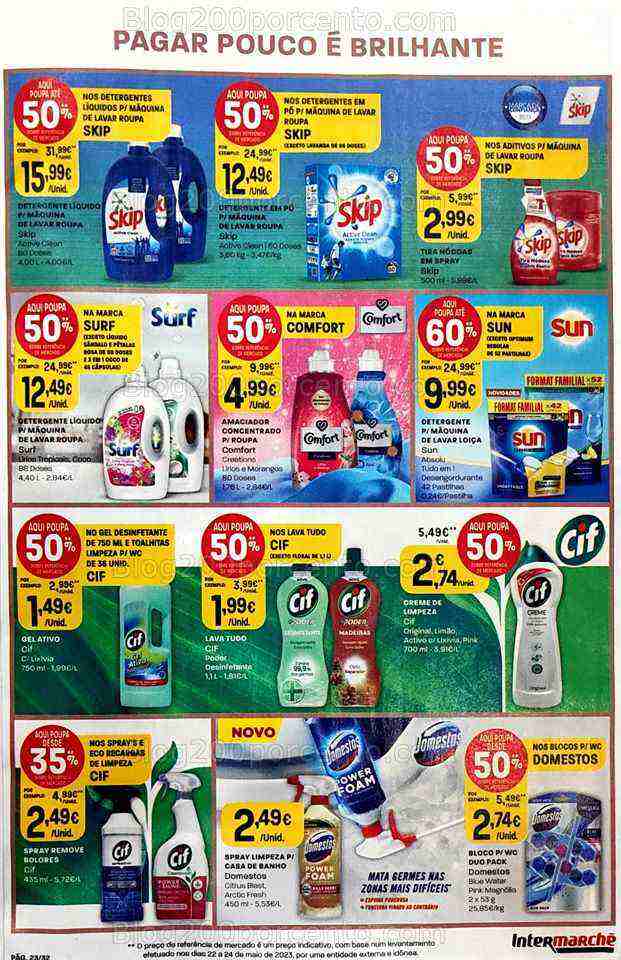 Antevisão Folheto INTERMARCHÉ Promoções de 22 a 28 junho