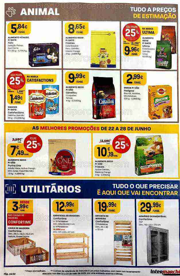 Antevisão Folheto INTERMARCHÉ Promoções de 22 a 28 junho