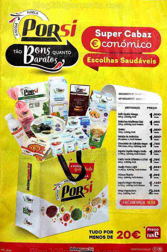 Antevisão Folheto INTERMARCHÉ Promoções de 22 a 28 junho
