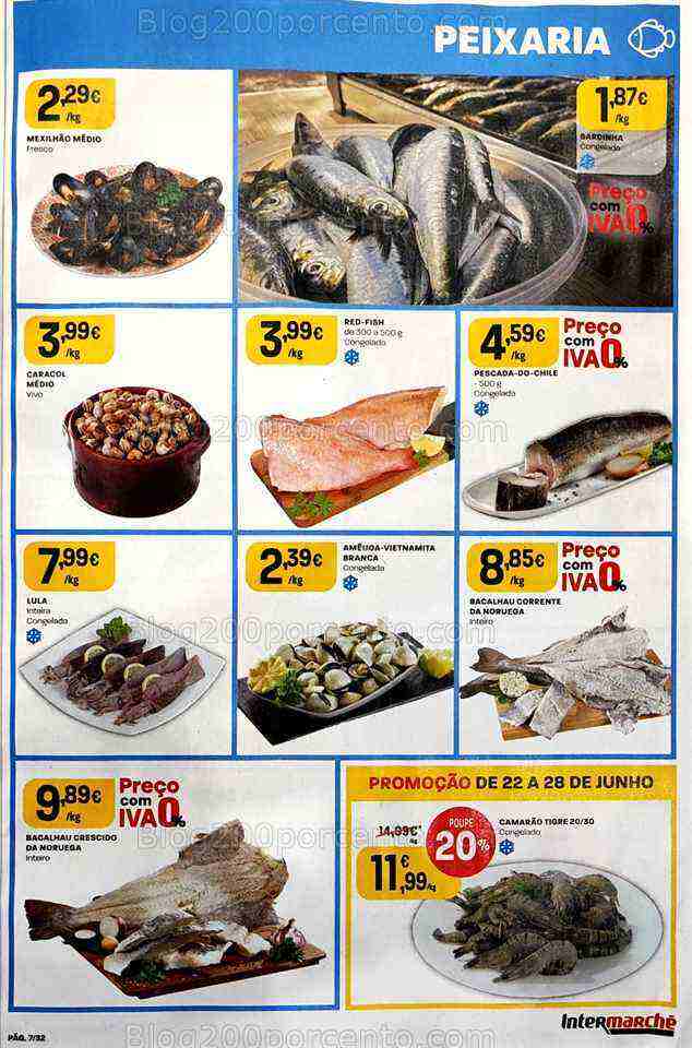 Antevisão Folheto INTERMARCHÉ Promoções de 22 a 28 junho