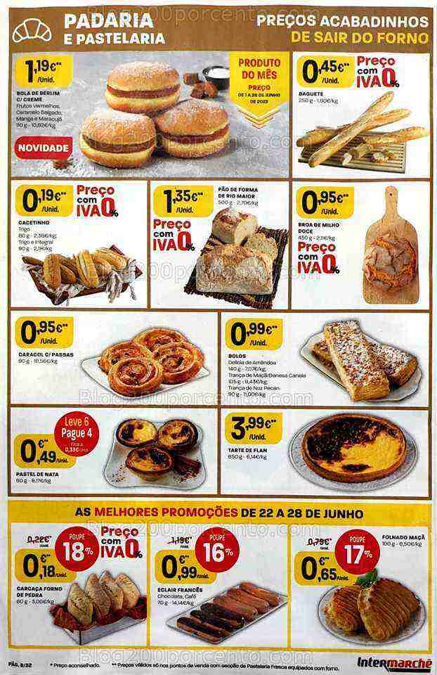 Antevisão Folheto INTERMARCHÉ Promoções de 22 a 28 junho