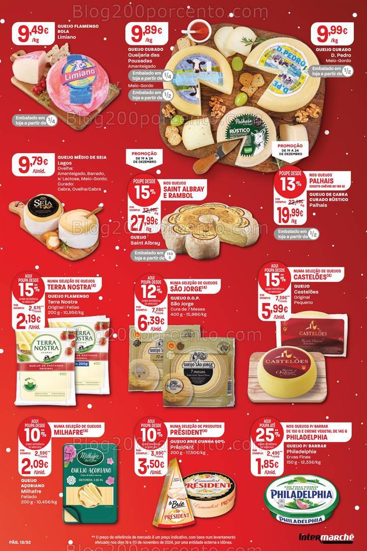 Antevisão Folheto INTERMARCHÉ Super Promoções de 19 a 24 dezembro