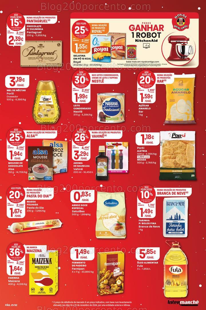 Antevisão Folheto INTERMARCHÉ Super Promoções de 19 a 24 dezembro