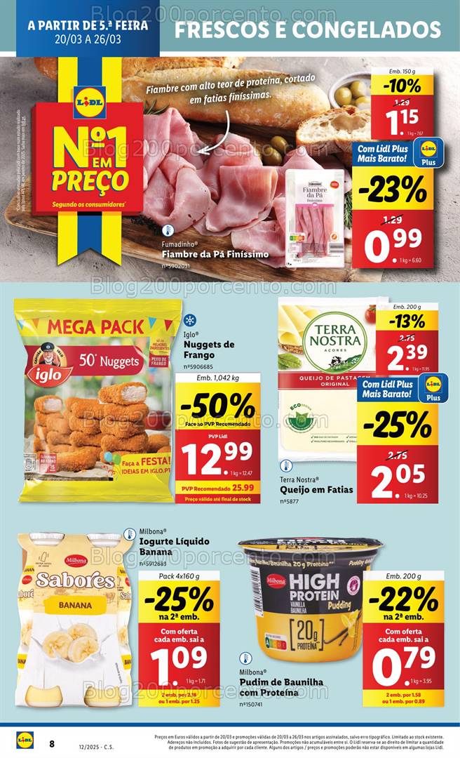 Antevisão Folheto LIDL Promoções de 20 a 26 março