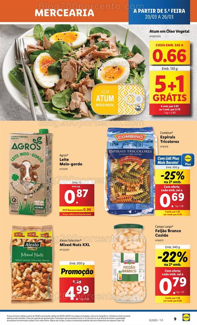Antevisão Folheto LIDL Promoções de 20 a 26 março