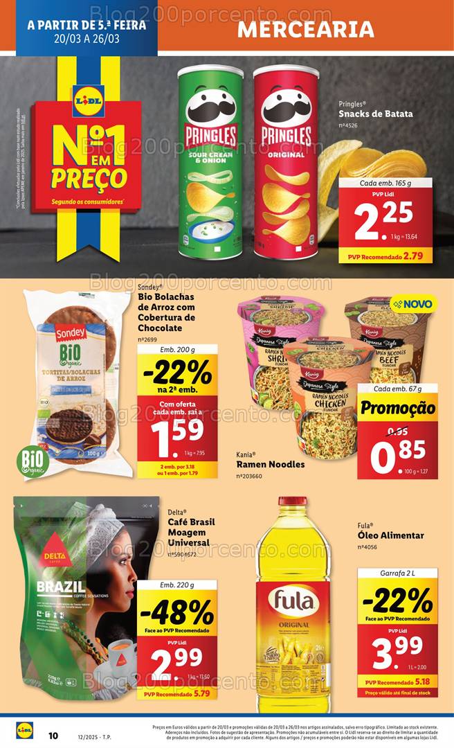 Antevisão Folheto LIDL Promoções de 20 a 26 março