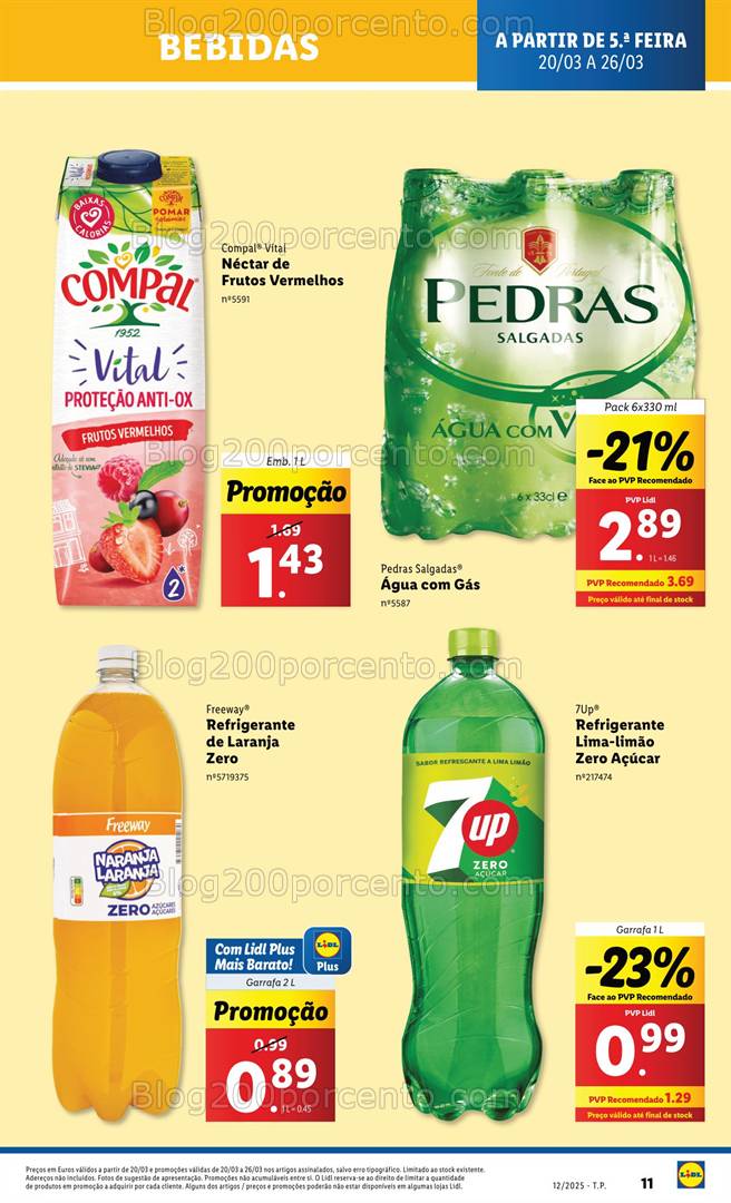 Antevisão Folheto LIDL Promoções de 20 a 26 março