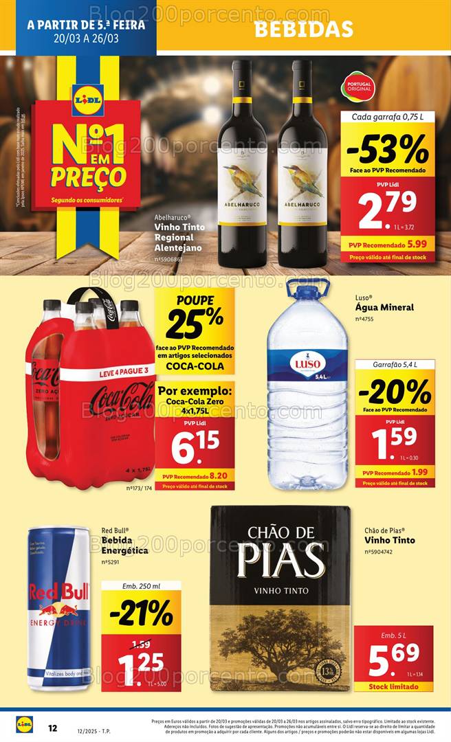 Antevisão Folheto LIDL Promoções de 20 a 26 março