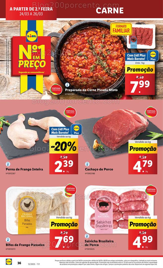 Antevisão Folheto LIDL Promoções de 20 a 26 março