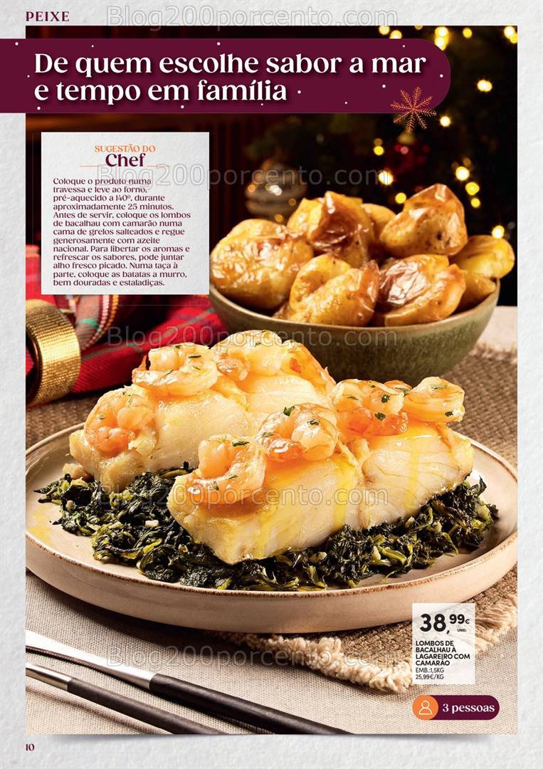 Antevisão Folheto CONTINENTE Take-Away Consoada Promoções de 29 outubro a 31 dezembro