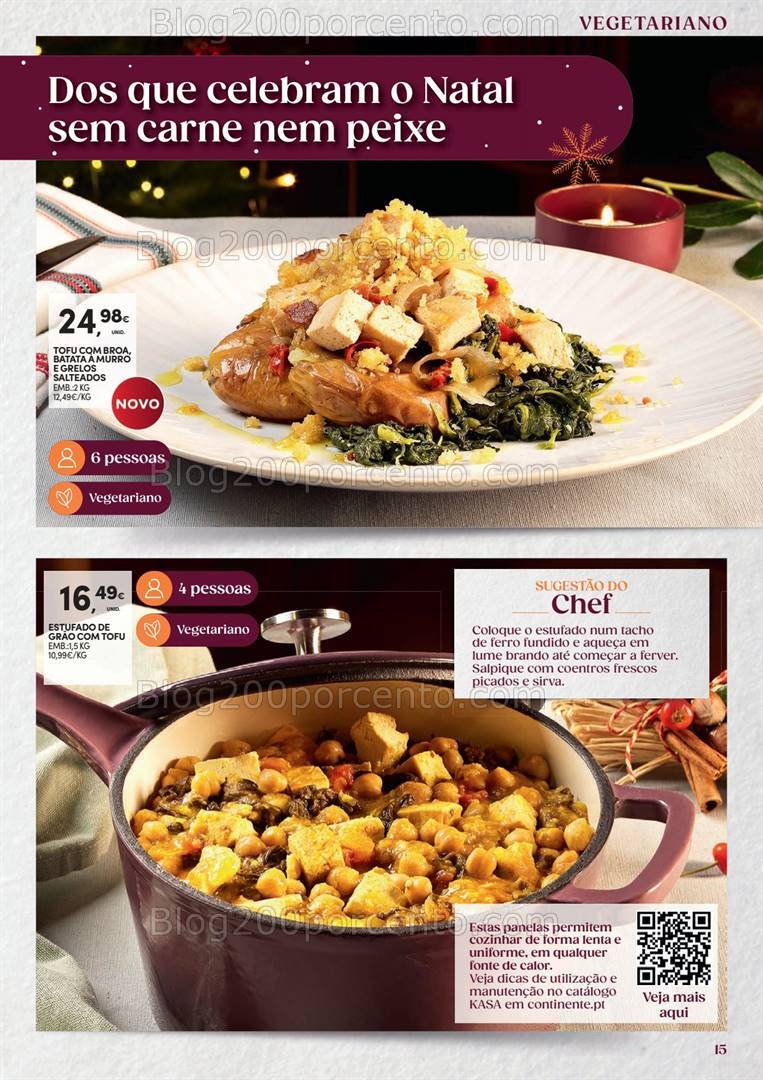 Antevisão Folheto CONTINENTE Take-Away Consoada Promoções de 29 outubro a 31 dezembro