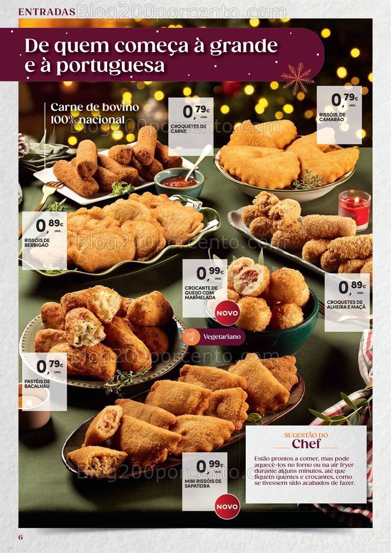 Antevisão Folheto CONTINENTE Take-Away Consoada Promoções de 29 outubro a 31 dezembro