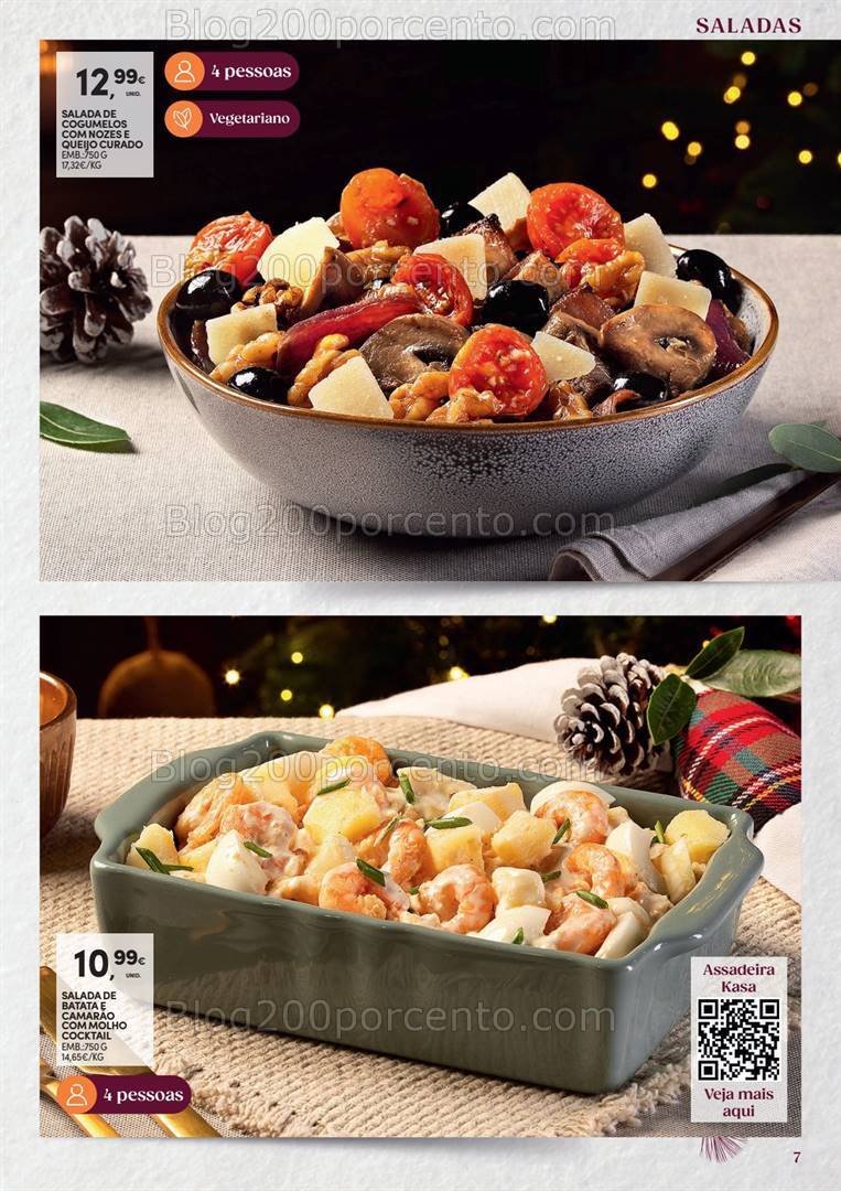 Antevisão Folheto CONTINENTE Take-Away Consoada Promoções de 29 outubro a 31 dezembro