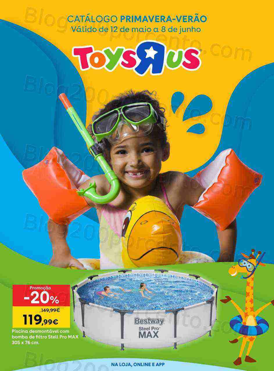 Antevisão Folheto TOYSRUS Promoções Promoções de 12 maio a 8 junho