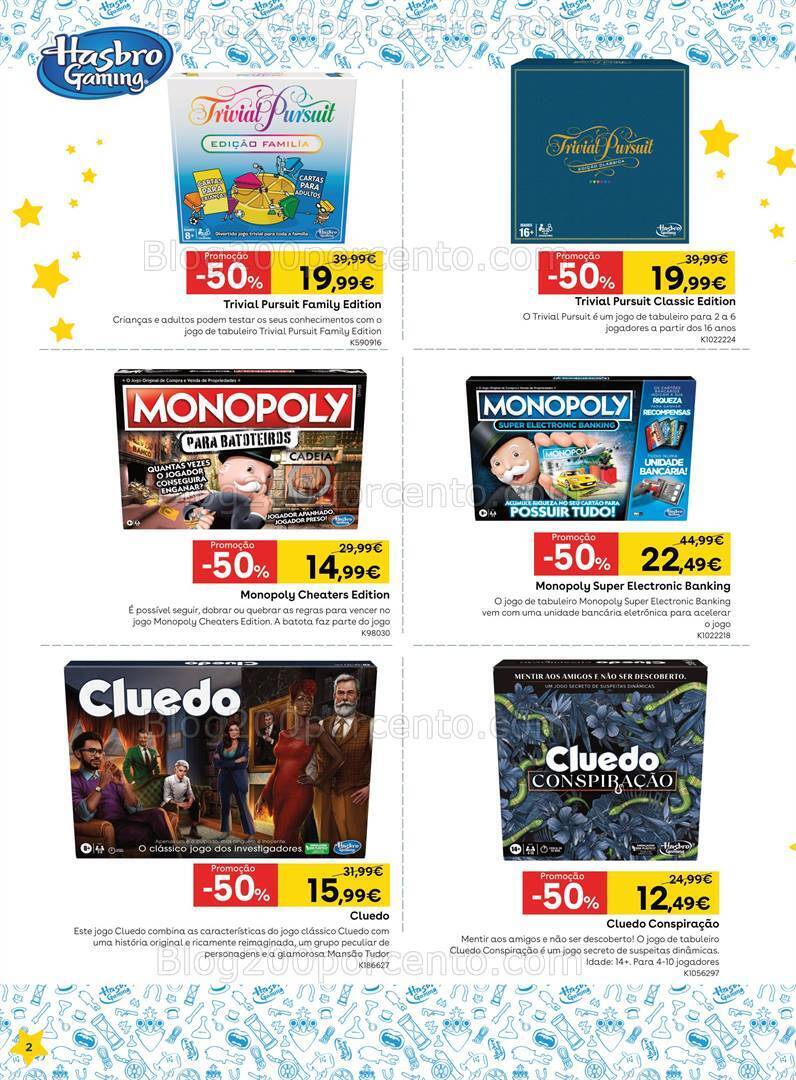 Antevisão Folheto TOYSRUS 50% desconto Brinquedos - 30 novembro a 6 dezembro