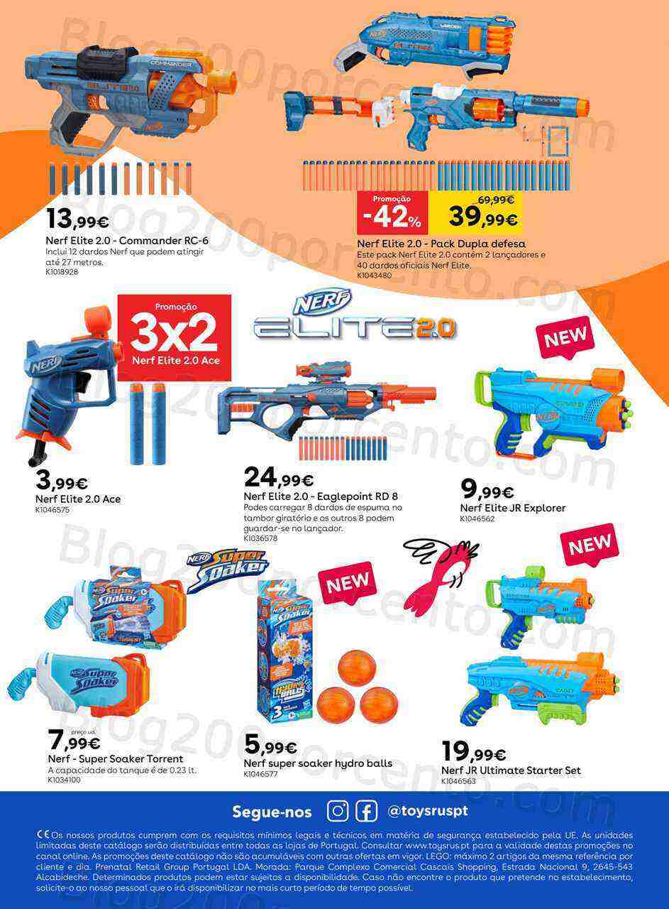 Antevisão Folheto TOYSRUS Ar Livre Promoções de 17 março a 13 abril 