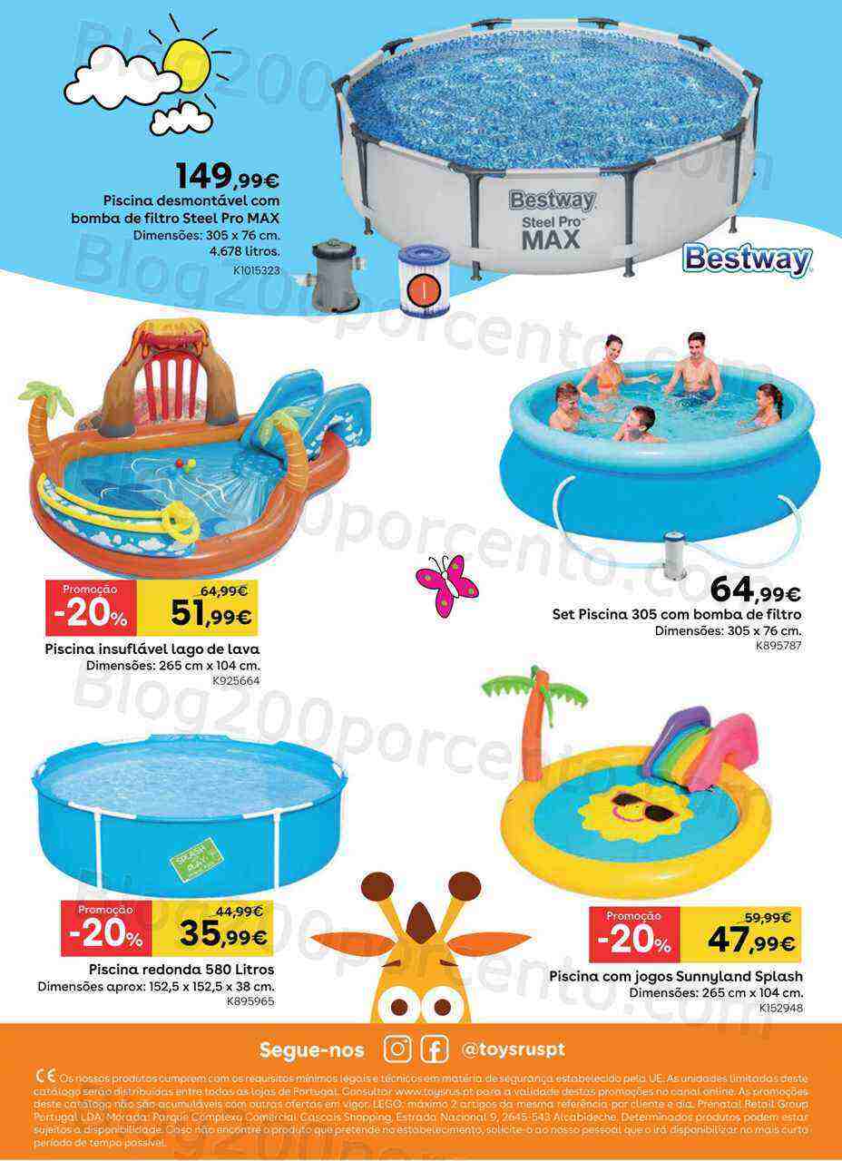 Antevisão Folheto TOYSRUS Ar Livre Promoções de 14 abril a 11 maio