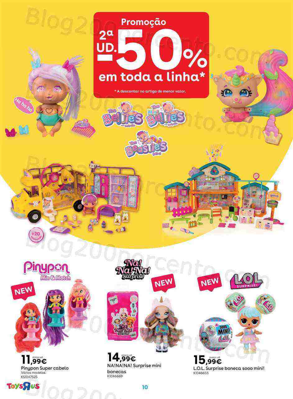 Antevisão Folheto TOYSRUS Brinquedos de 17 março a 13 abril