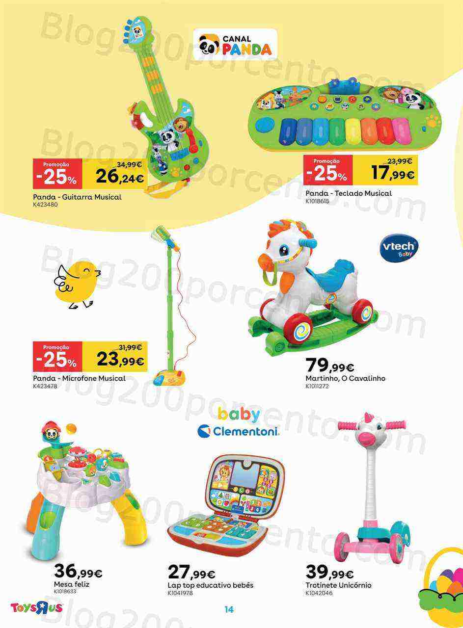 Antevisão Folheto TOYSRUS Brinquedos de 17 março a 13 abril