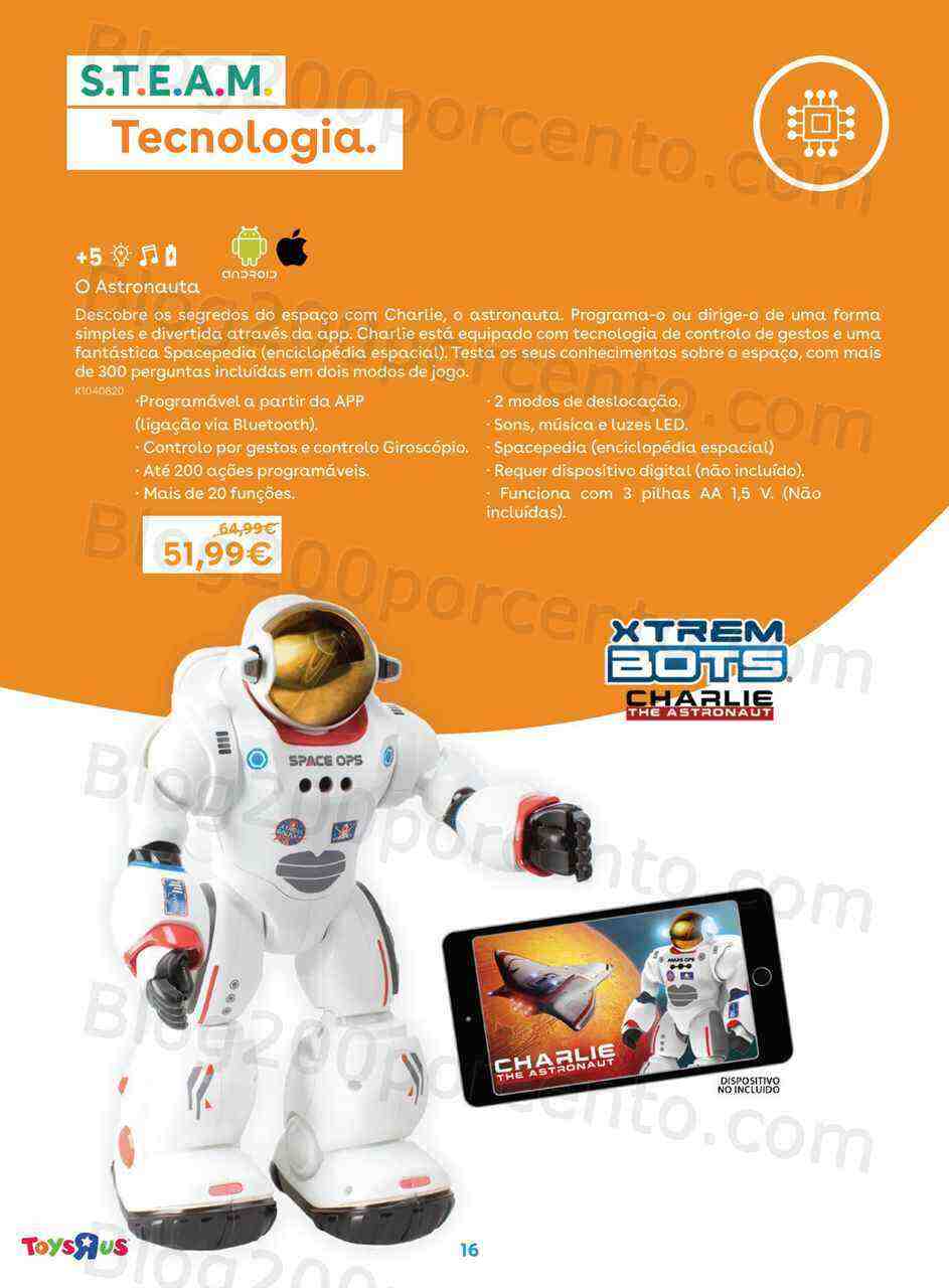 Antevisão Folheto TOYSRUS Especial Ciências e Arte Promoções de 1 a 19 março