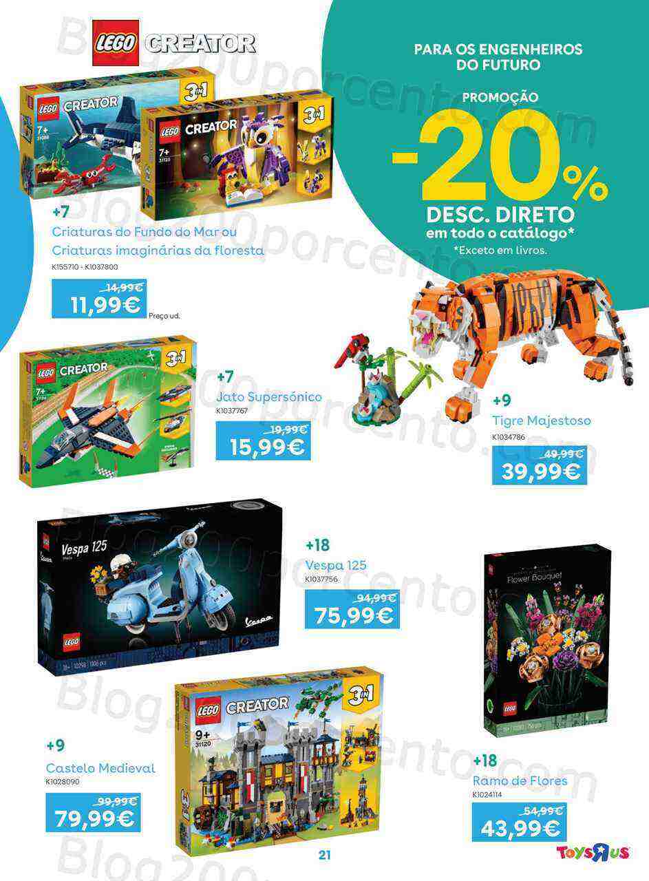 Antevisão Folheto TOYSRUS Especial Ciências e Arte Promoções de 1 a 19 março