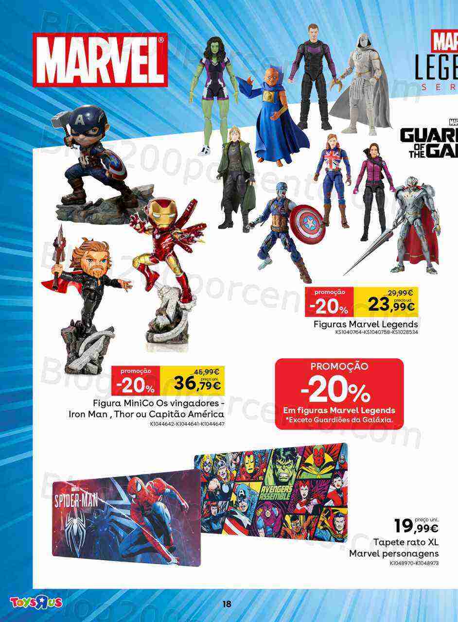 Antevisão Folheto TOYSRUS Colecionismo Promoções de 1 a 28 maio
