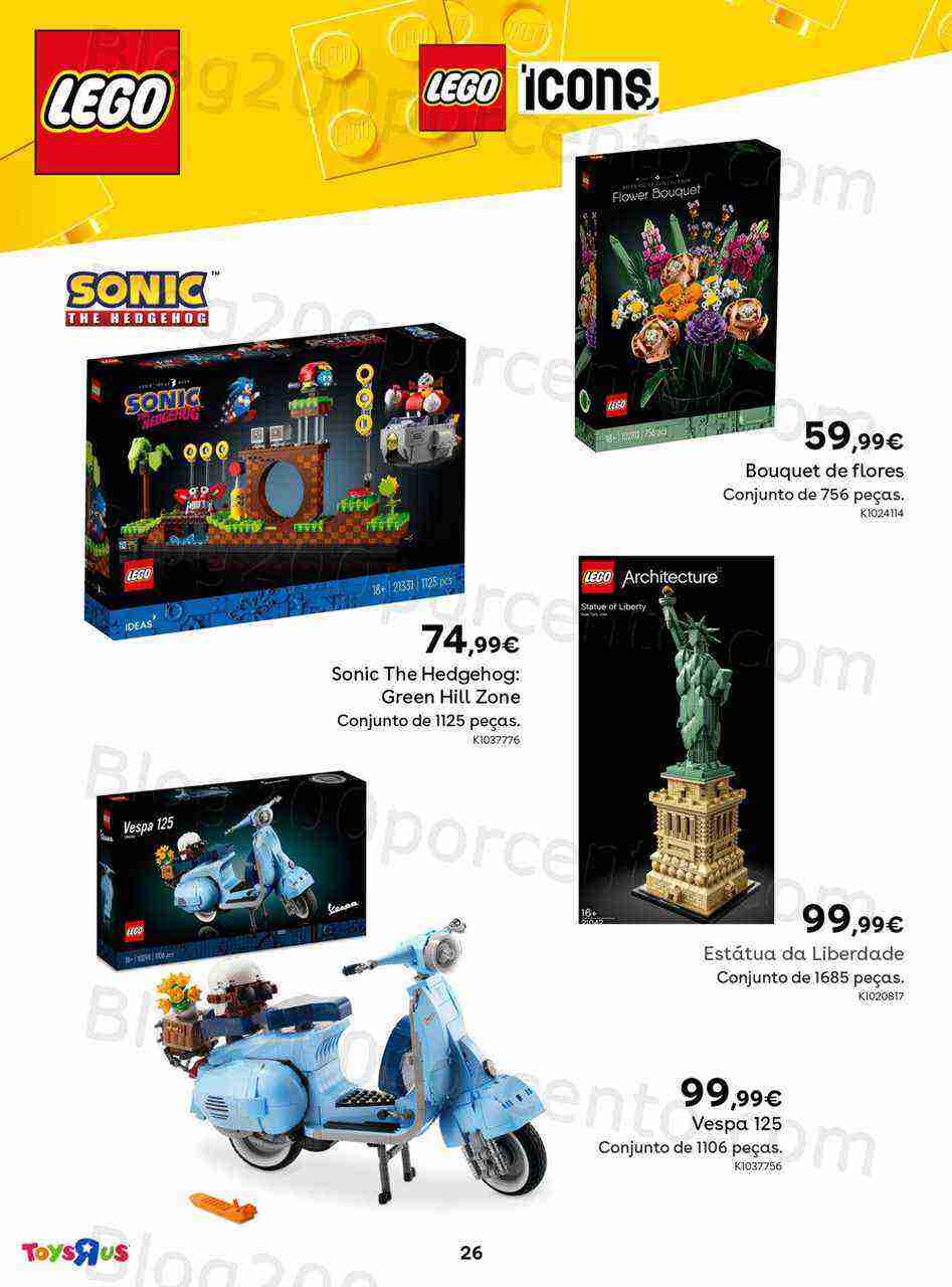 Antevisão Folheto TOYSRUS Colecionismo Promoções de 1 a 28 maio