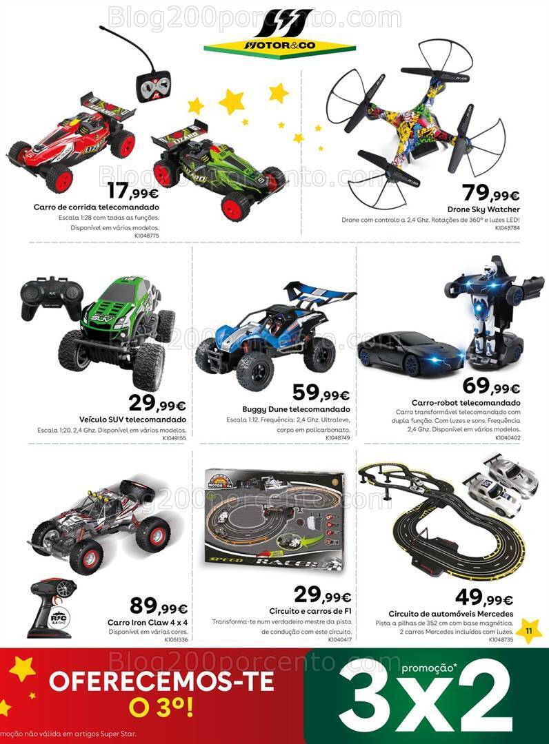 Antevisão Folheto TOYSRUS Leve 3 Pague 2 Promoções de 1 a 24 dezembro