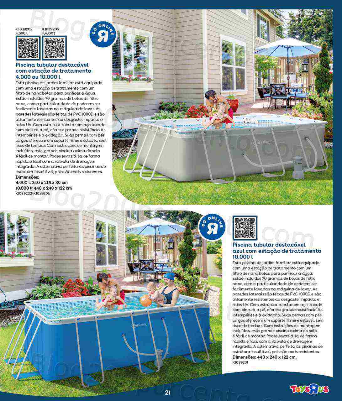 Antevisão Folheto TOYSRUS Piscinas Promoções de 17 maio a 31 julho