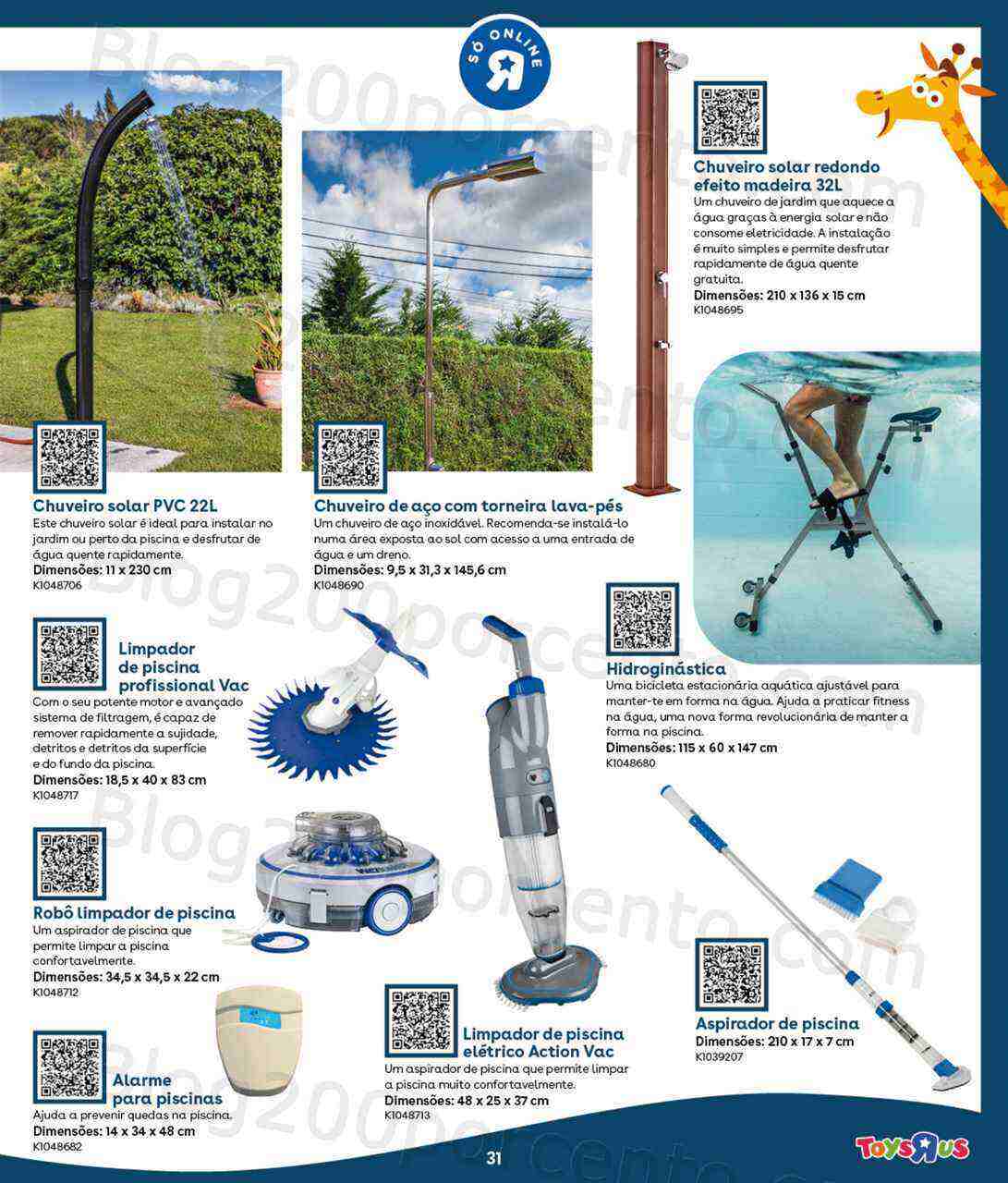 Antevisão Folheto TOYSRUS Piscinas Promoções de 17 maio a 31 julho
