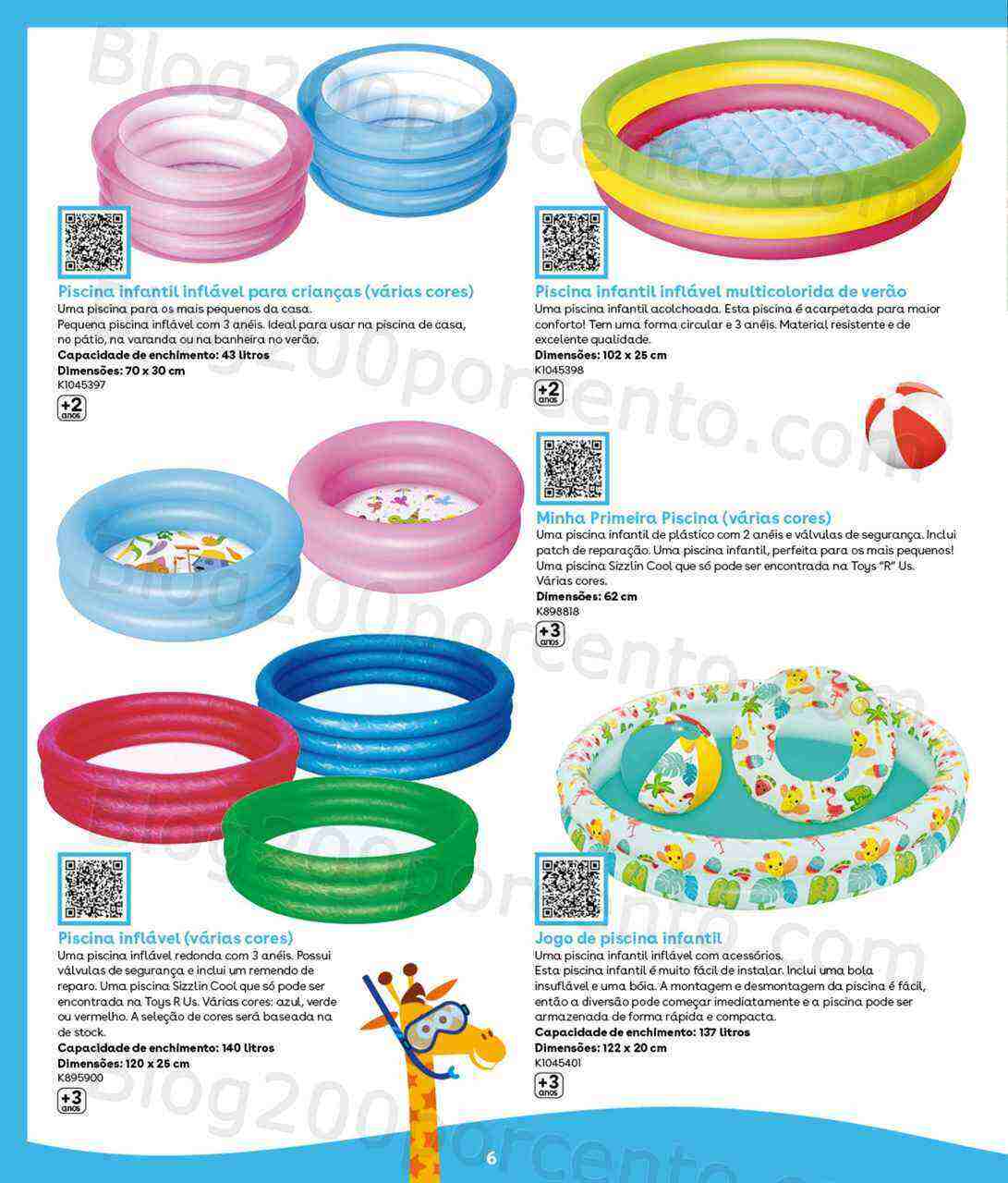 Antevisão Folheto TOYSRUS Piscinas Promoções de 17 maio a 31 julho
